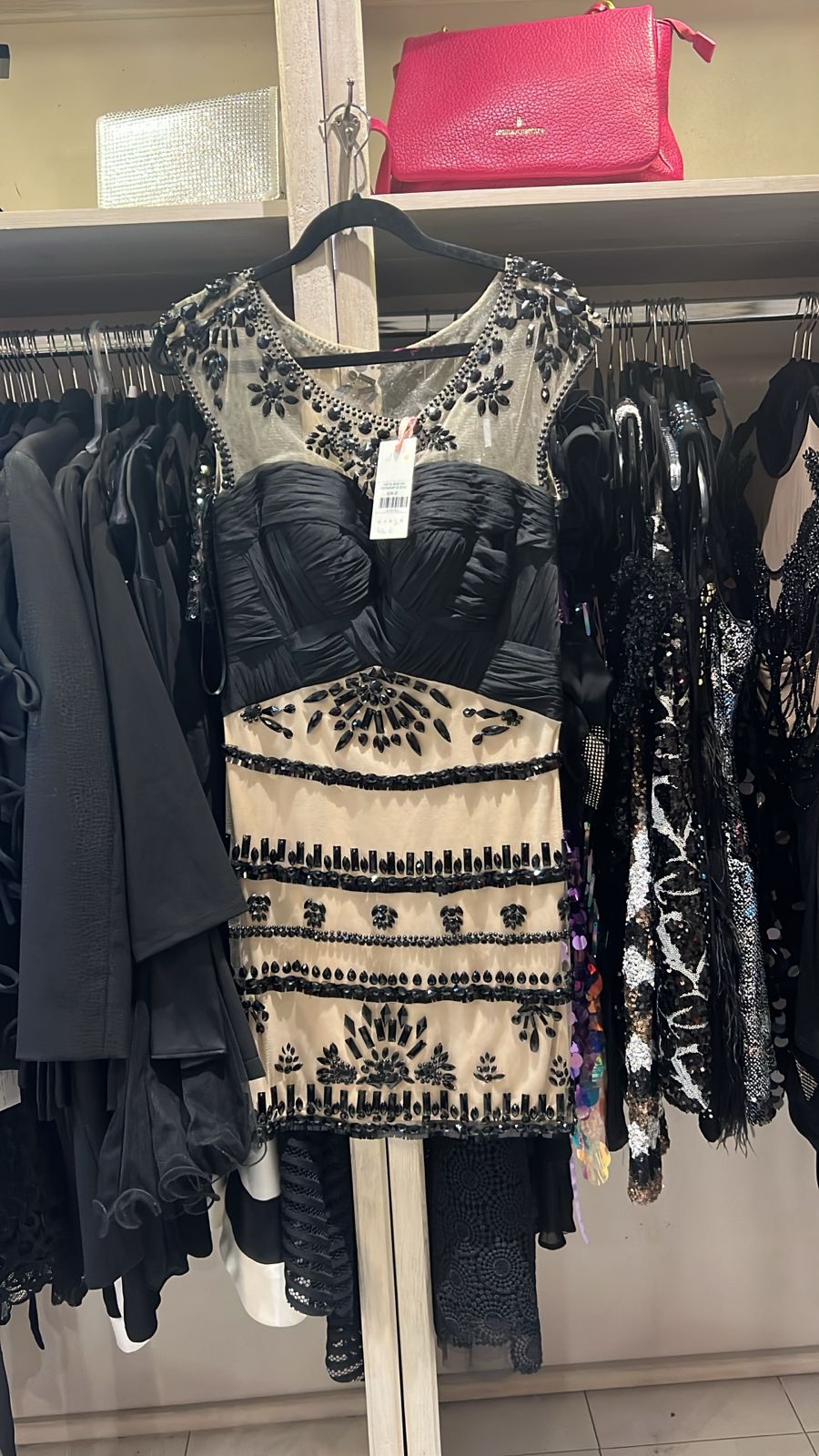 WHISPER BLACK DRESS
