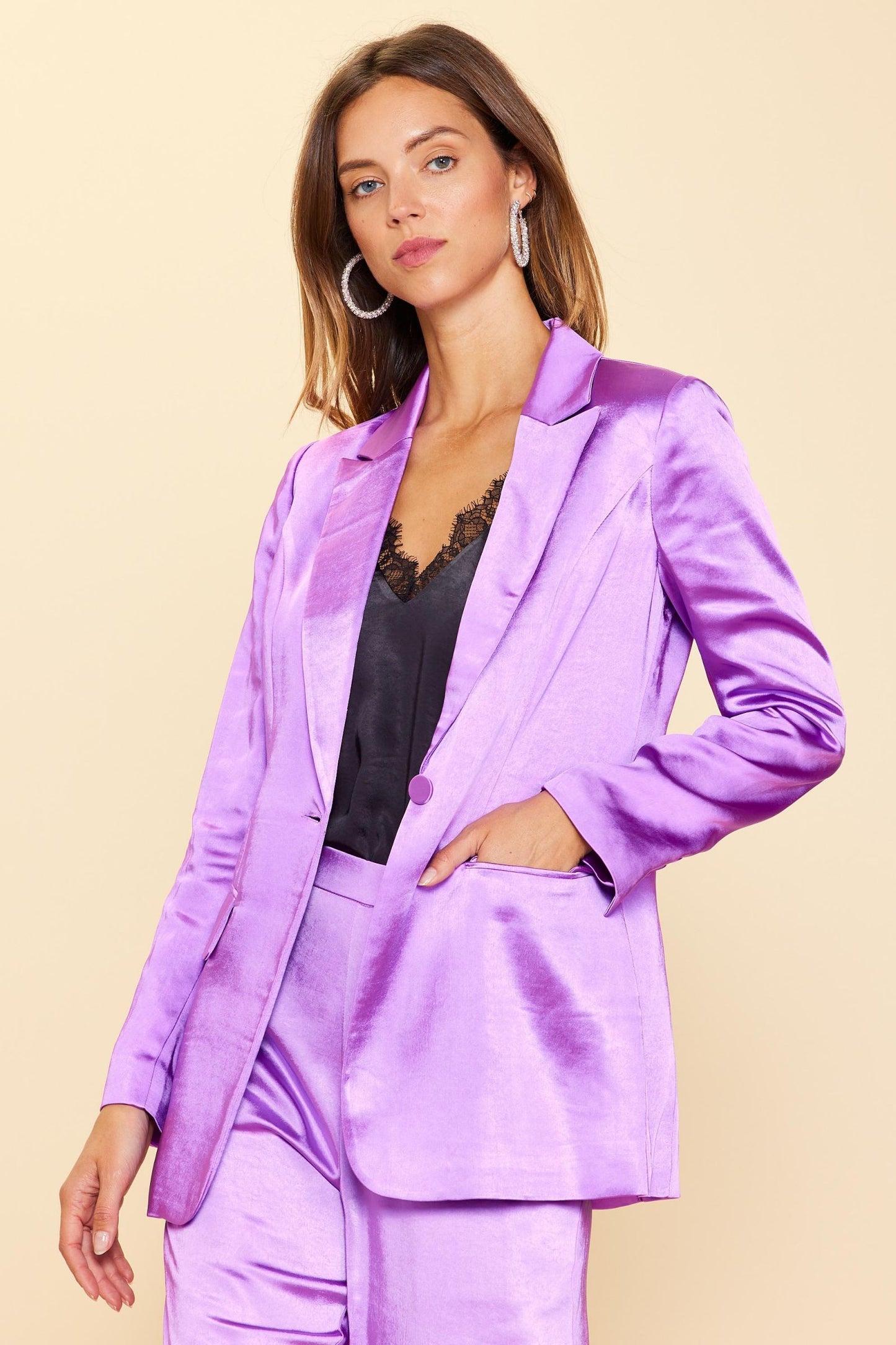 LILAC BLAZER AND PANT