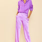 LILAC BLAZER AND PANT